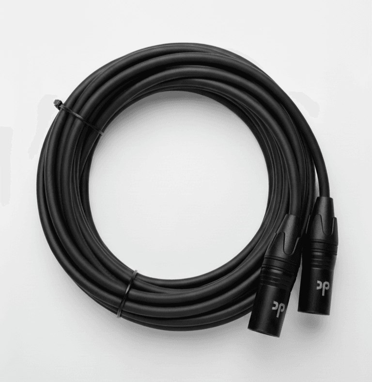 XLR Male to Female Cable for DMX – Oxygen-Free Copper, 10 meter for Podcast, Studio, Stage, Guitar, Mixer and DMX machine - Image 4