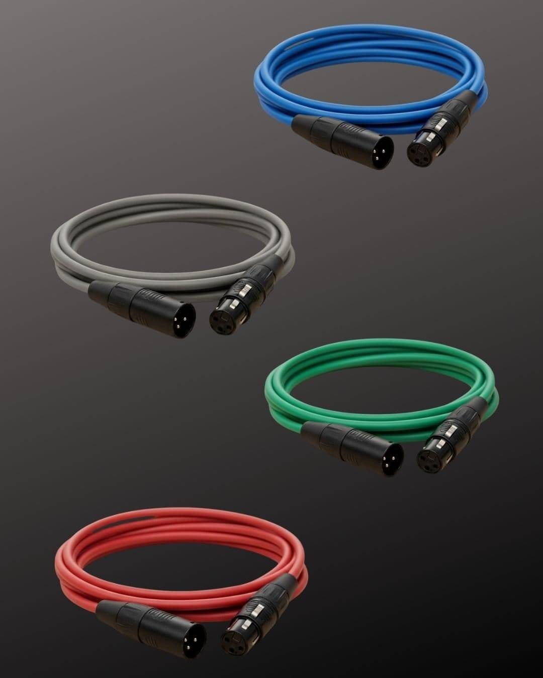 XLR Male to Female Cable for DMX – Oxygen-Free Copper, 10 meter for Podcast, Studio, Stage, Guitar, Mixer and DMX machine - Image 3