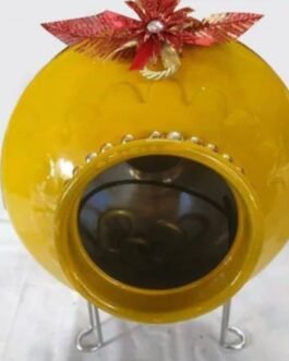 Yellow Dry Ice Fog Pot Matka For Stage Effects | Wedding