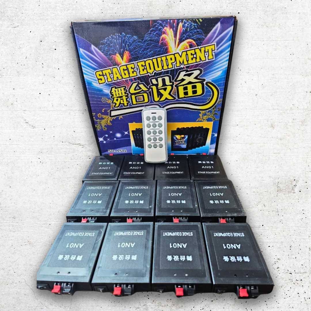 AN12 Channel Cold Fire Controller | Pyro Controller Machine-Cold Pyro Remote Machine