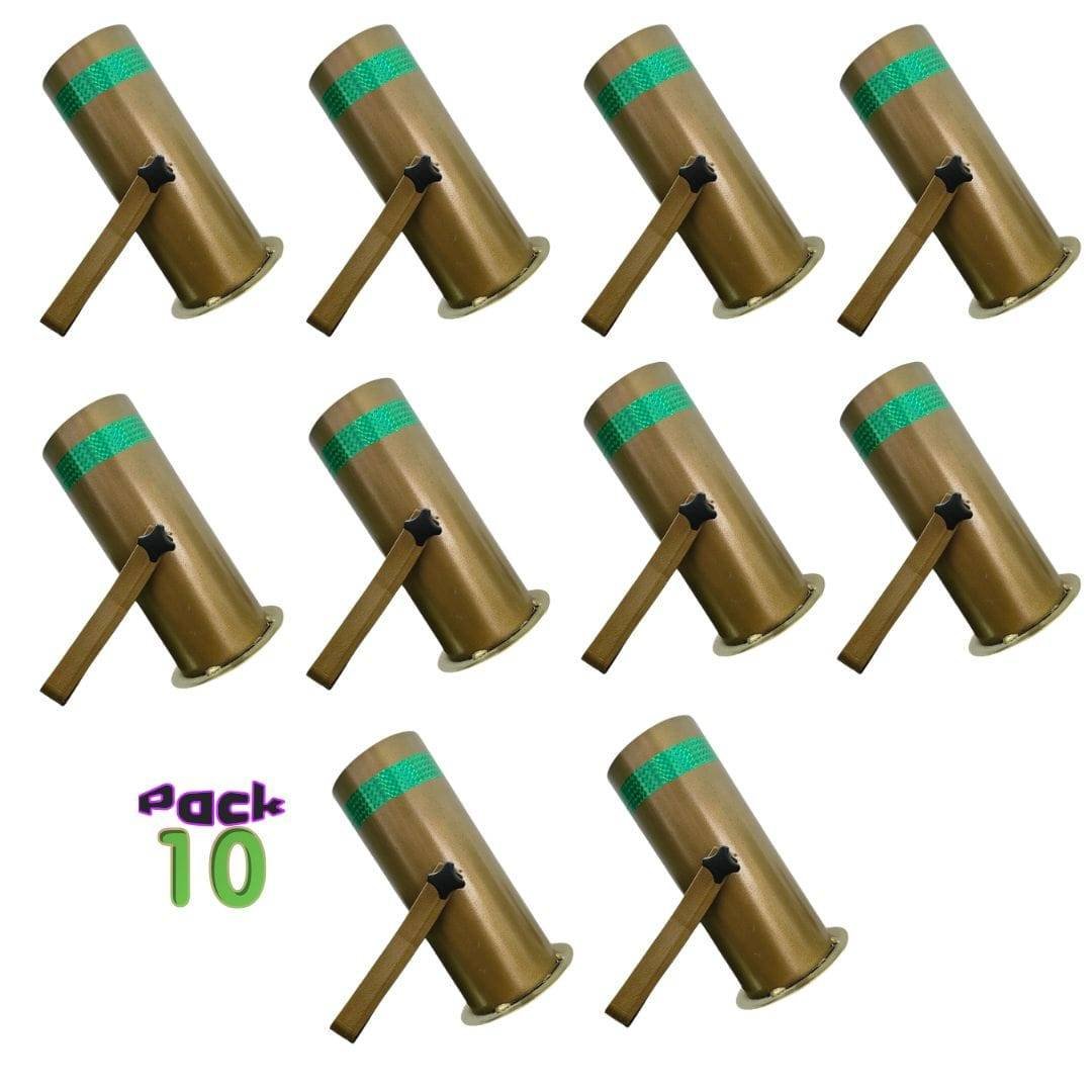 Confetti Blaster Pipe – Golden | Blaster Pipe for Event Planner Pack of 10