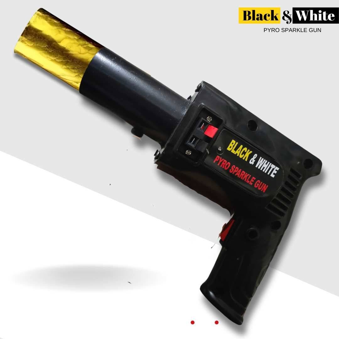 Cold Pyro Gun for Party or Wedding Celebration Diwali Gun (Black) - Image 4