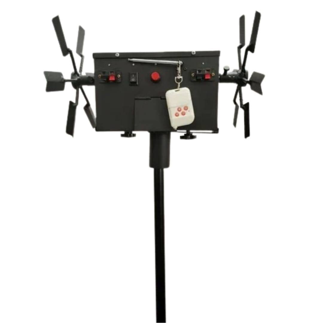 Double Side Fan Wheel Machine for Stage & Wedding Event Effects - Image 3