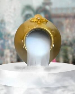 Golden Dry Ice Fog Pot Matka For Stage Effects | Wedding
