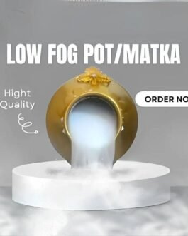 Yellow Dry Ice Fog Pot Matka For Stage Effects | Wedding New