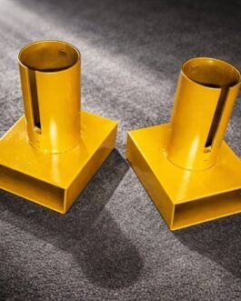 Metal Pyro Channel Stand 5 Inches Size (Pack of 2 )