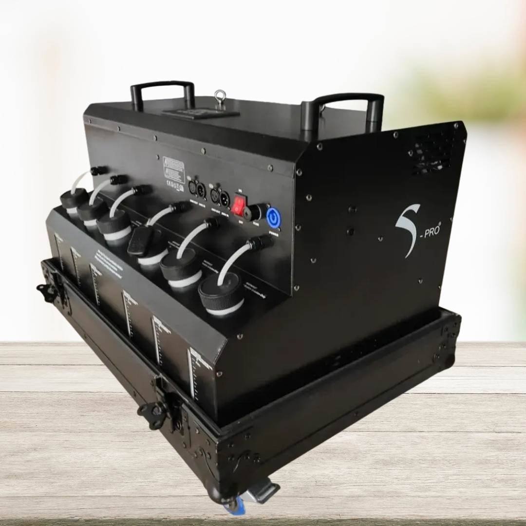 Spro 4 Way Extreme LED Smoke Bubble Machine For Wedding & Event - Image 2