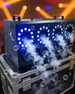 Spro 4 Way Extreme LED Smoke Bubble Machine For Wedding & Event