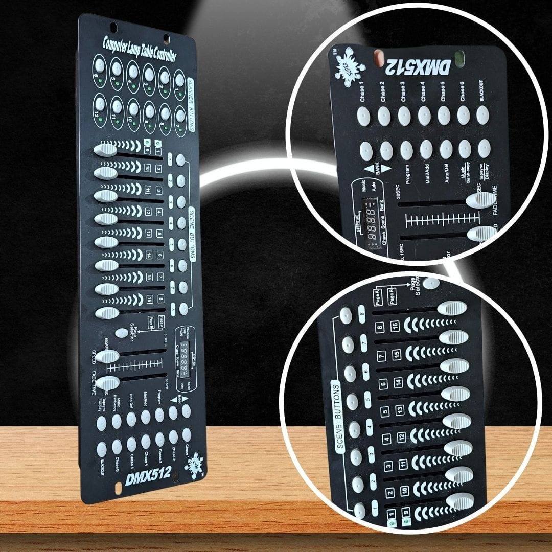 Super DMX 512 – Pro Lighting Console with Direct Power Cable - Image 4