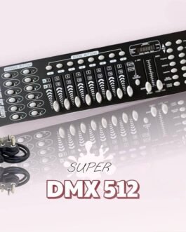 Super DMX 512 – Pro Lighting Console with Direct Power Cable