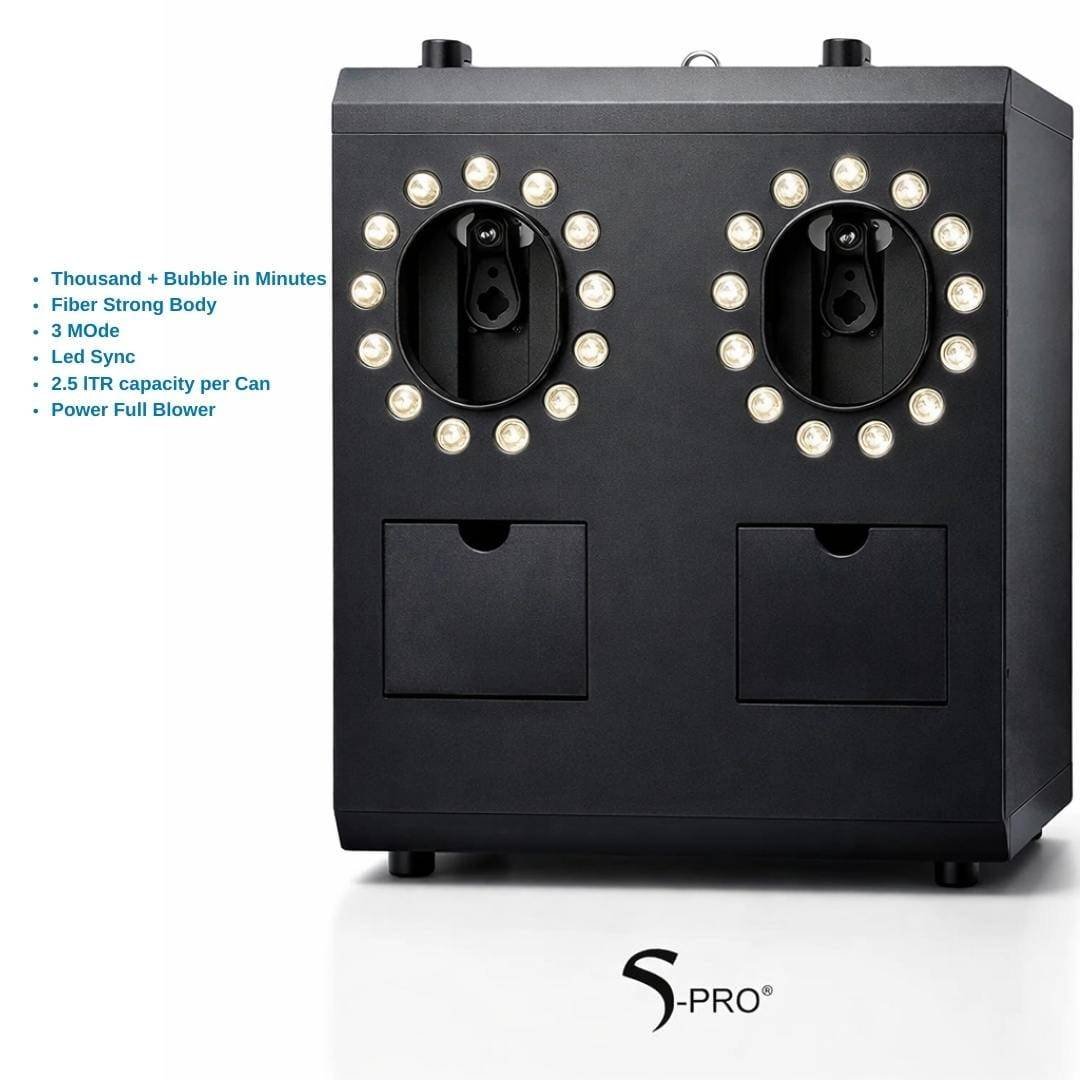 Spro Xtreme 2 EYE Smoke Bubble Machine for Event, Wedding, Concert - Image 2