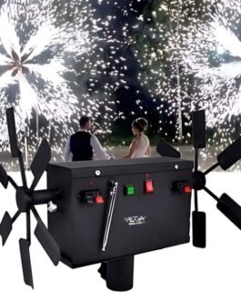 Double Side Pyro Fan Wheel Machine for Stage & Wedding Event Effects